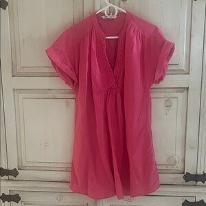 Zara Vibrant Pink Blouse